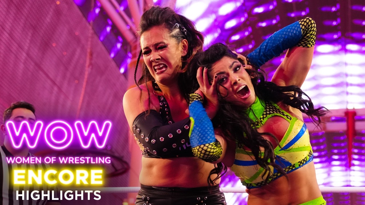 TITLE SHOT STOLEN? Genesis vs. Gabriella Cruz (ENCORE) | Highlights | WOW - Women Of Wrestling background