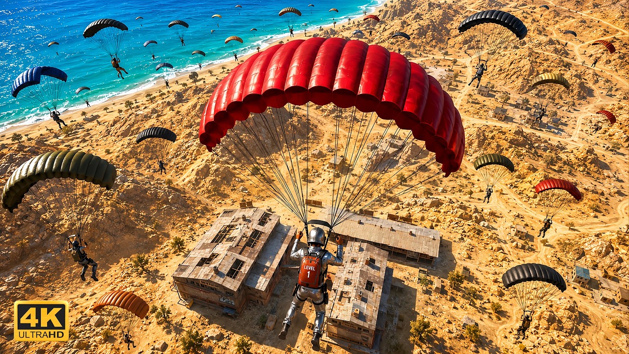 PUBG PC : MIRAMAR SOLO SNIPER TPP 4K WIN GAMEPLAY (No Commentary) background