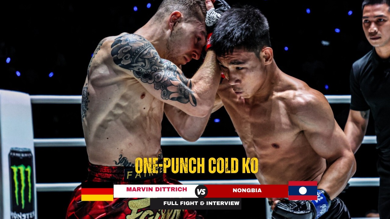 ONE-PUNCH BRUTAL KO! Nongbia ๐ฑ๐ฆ starching Marvin Dittrich ๐ฉ๐ช in Round 1