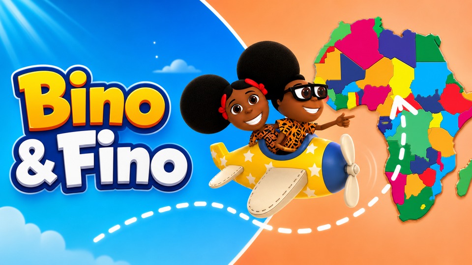 Let's Go On A Trip Around Africa - Bino and Fino Kids Songs / Dance background