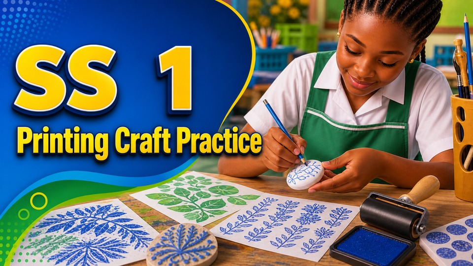 SS1 Printing Craft Practice background