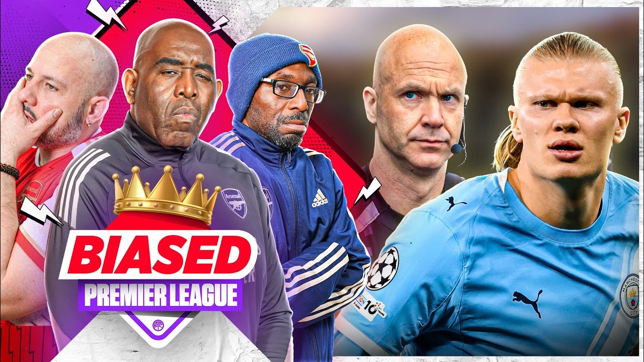 Ty Calls Out Ref and Haaland for Cheating! | Biased Premier League Show background