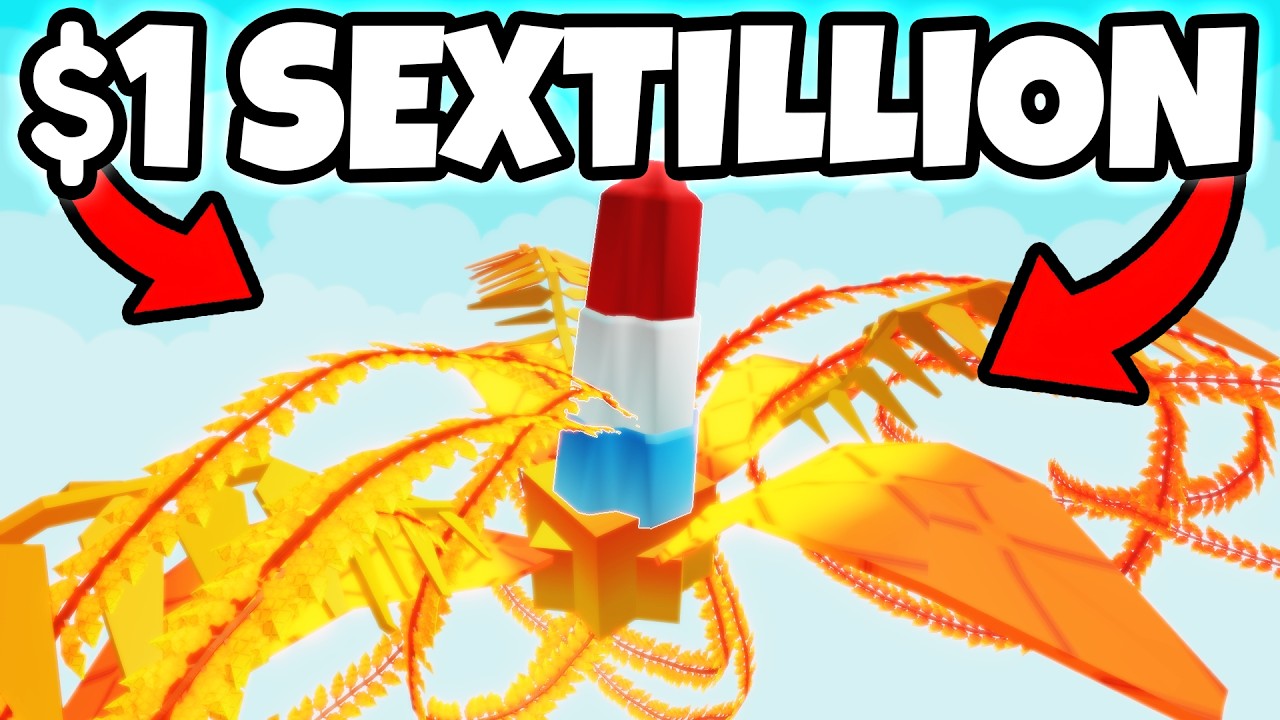 I Made $1SXT Using Rocket Pop And BROKE Grow A Garden 2! background