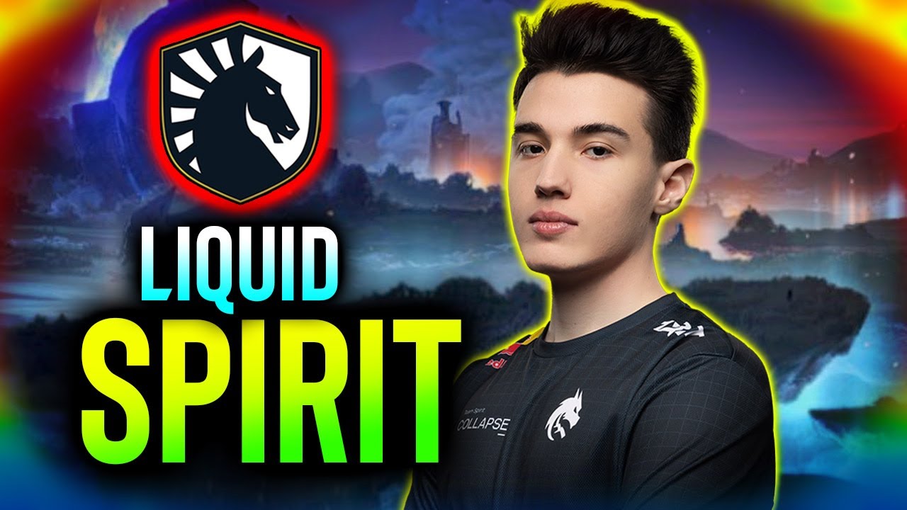 TEAM SPIRIT vs LIQUID - TI WINNERS - GROUP STAGE - DREAMLEAGUE SEASON 22 DOTA 2 background