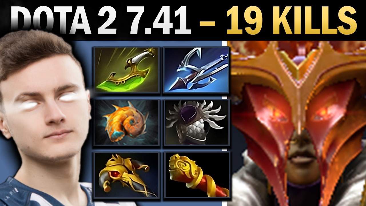 Legion Commander Dota 2 7.41 with Harpoon and MKB - Dota 2 Gameplay background