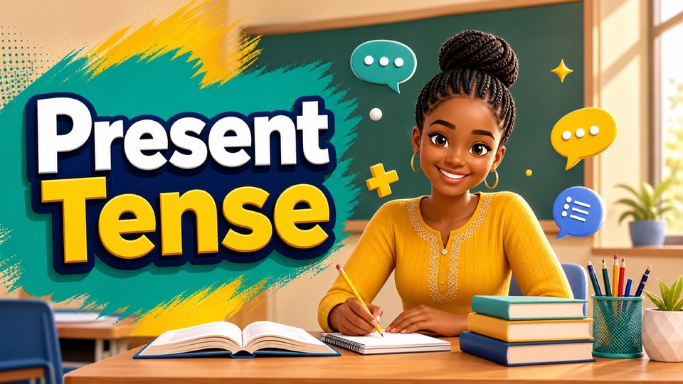 Present Tense backdrop