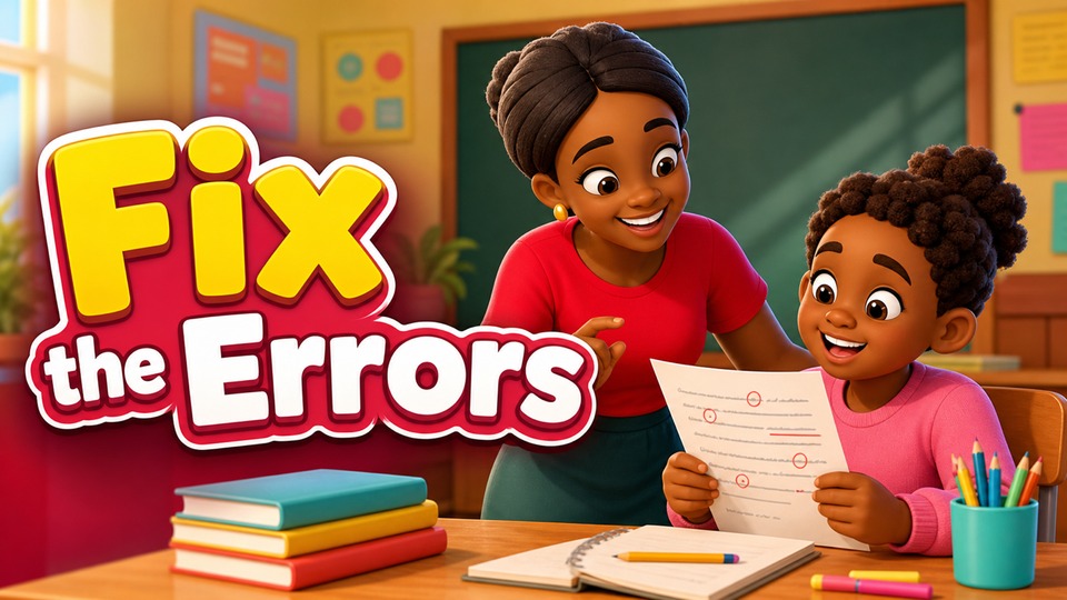 Fix the Errors background