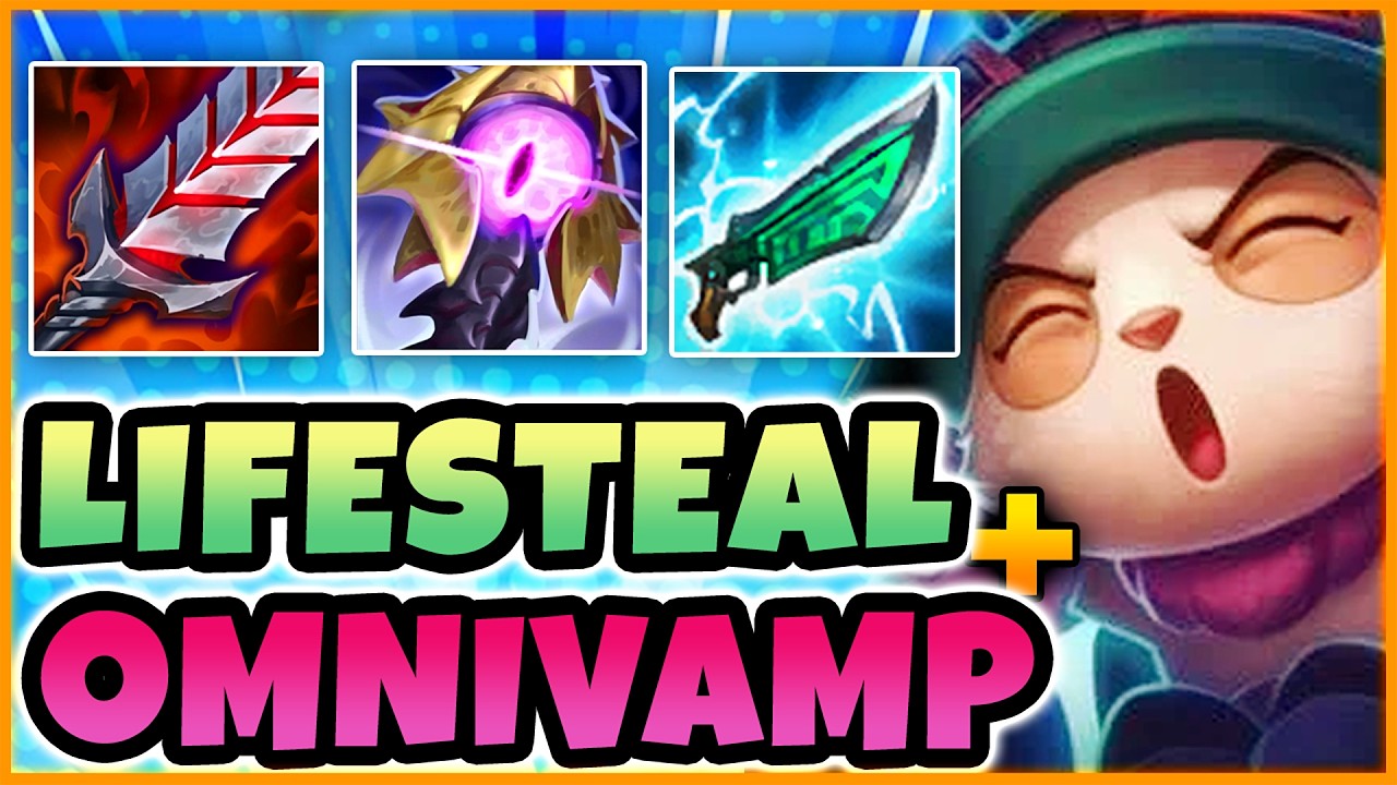 I CREATED A NEW TEEMO PLAY STYLE! (LIFESTEAL + OMNIVAMP) background