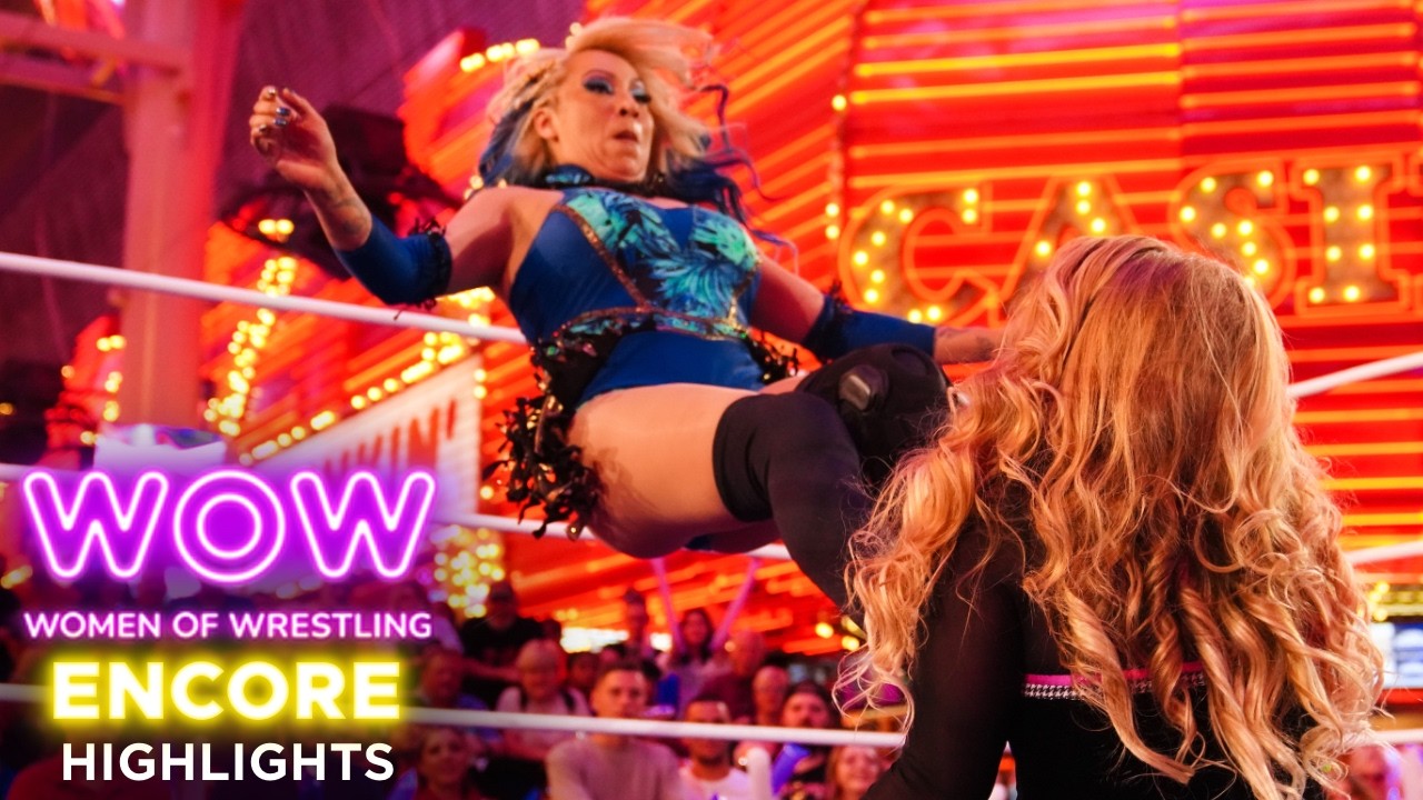 RUTHLESS CHAMPION: Penelope Pink Defends Her Gold (ENCORE) | Highlights | WOW - Women Of Wrestling background