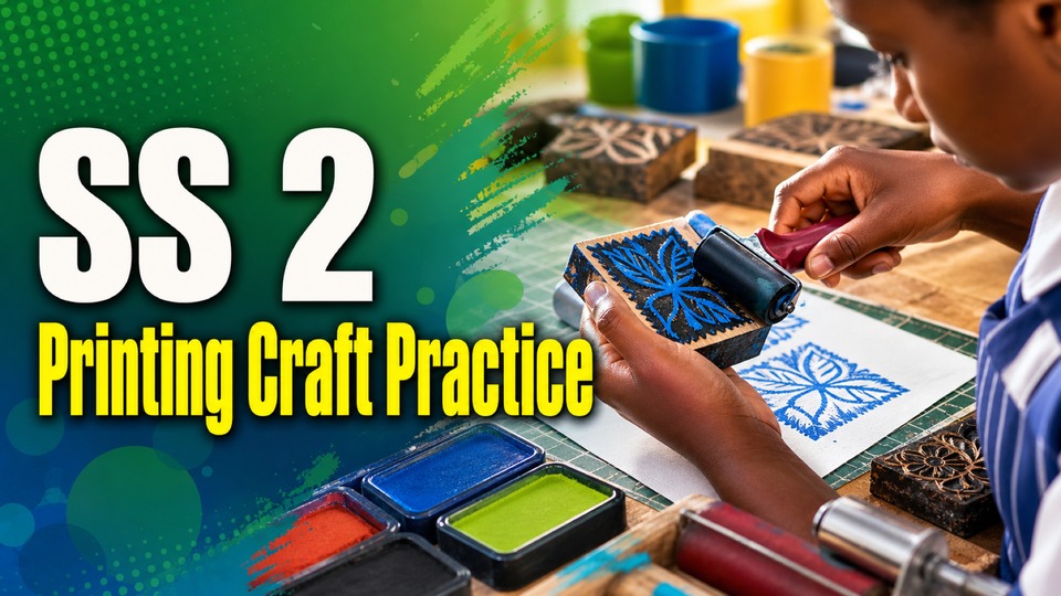 SS2 Printing Craft Practice background