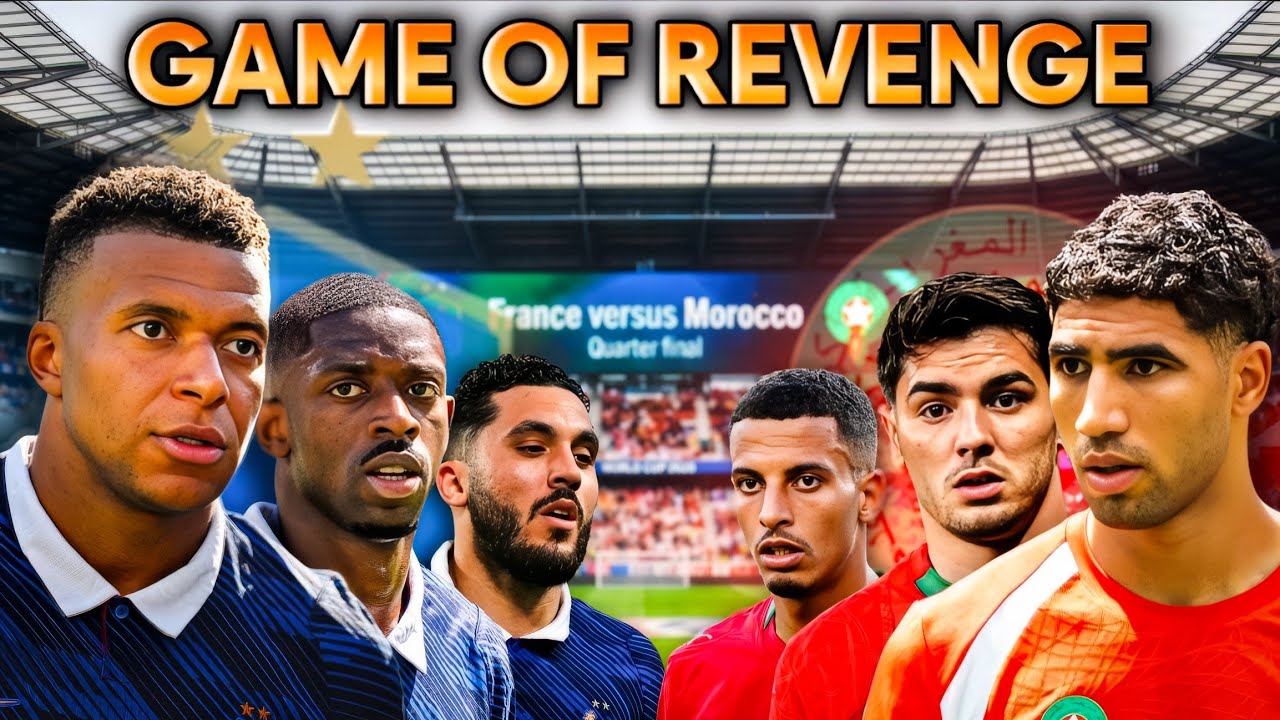 Is Morocco really going to WIN against France in the Quater Final? background