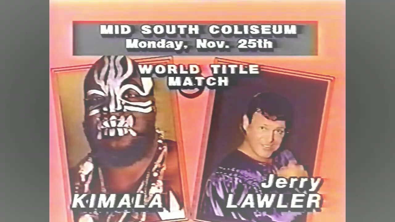 11/25/91 Mid-South Coliseum Monday Night Card - USWA 11/23/91 background