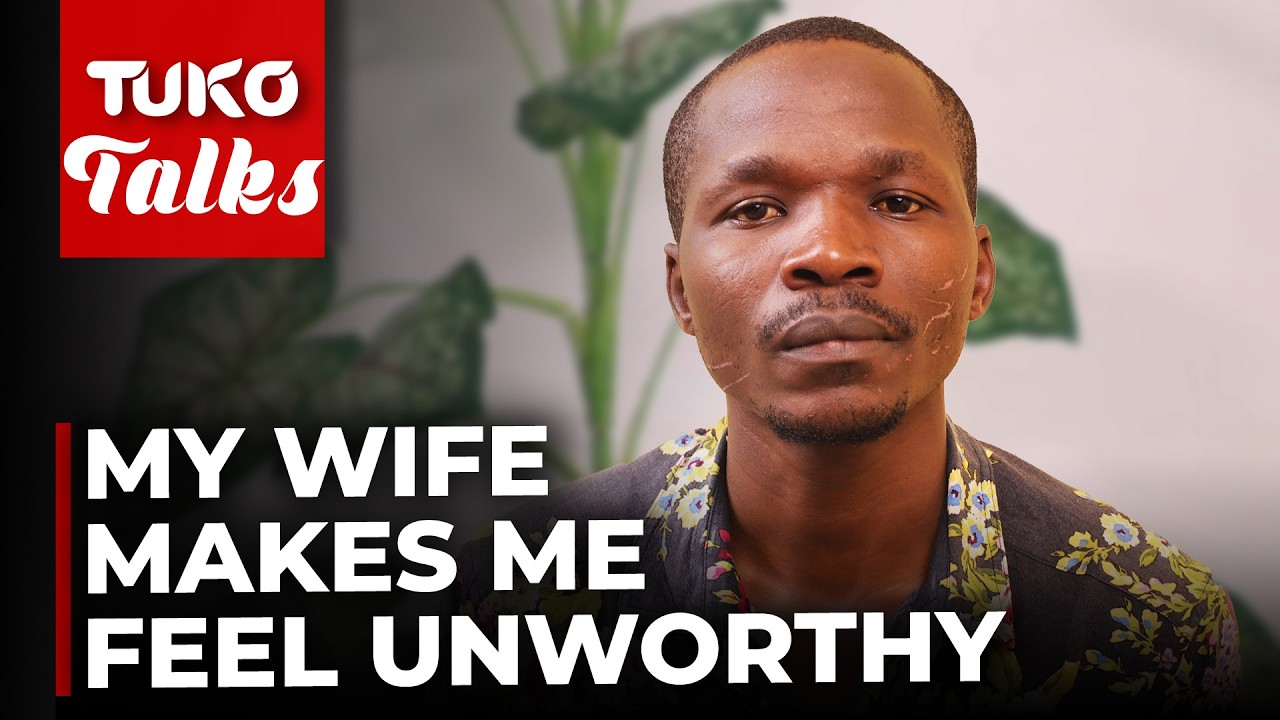 She has been beating me up for four years and has thrown me into an emotional pit | Tuko TV background