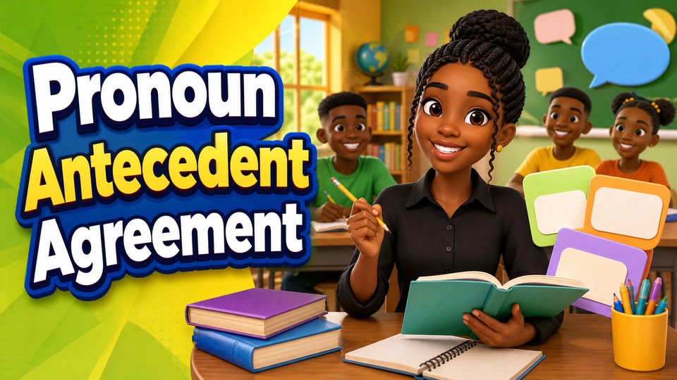 Pronoun Antecedent Agreement background