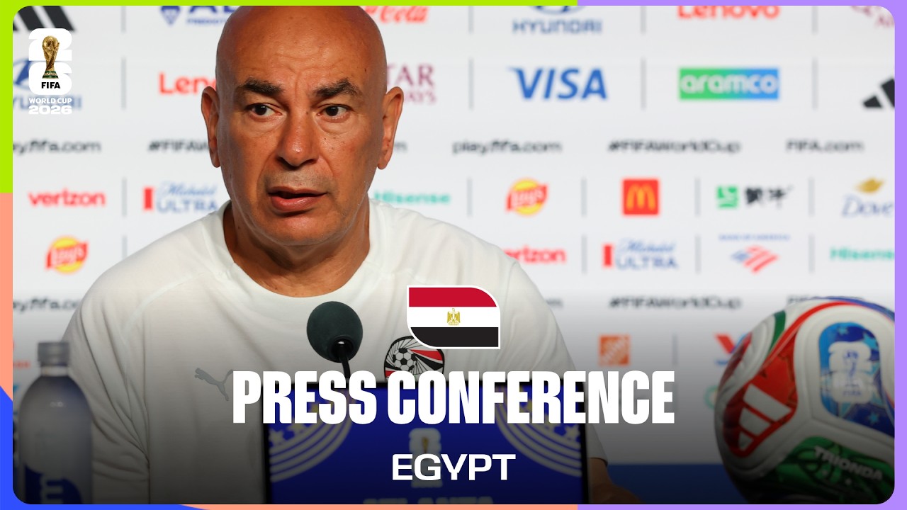 Egypt On Playing Argentina | Hossam Hassan Takes Questions background