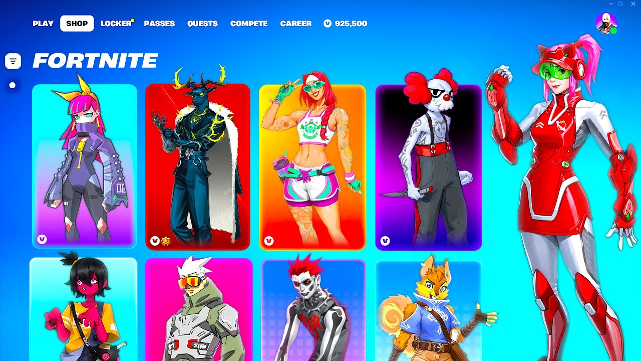 ALL LEAKED FORTNITE SURVEY SKINS! background