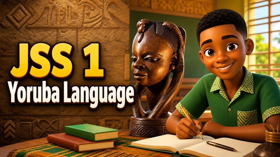 JSS1 Yoruba Language background