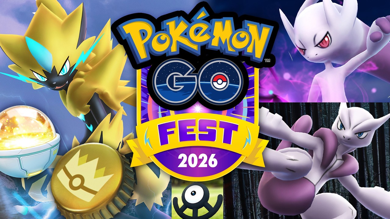 Ultimatives Video zum Pokémon GO Fest 2026 background