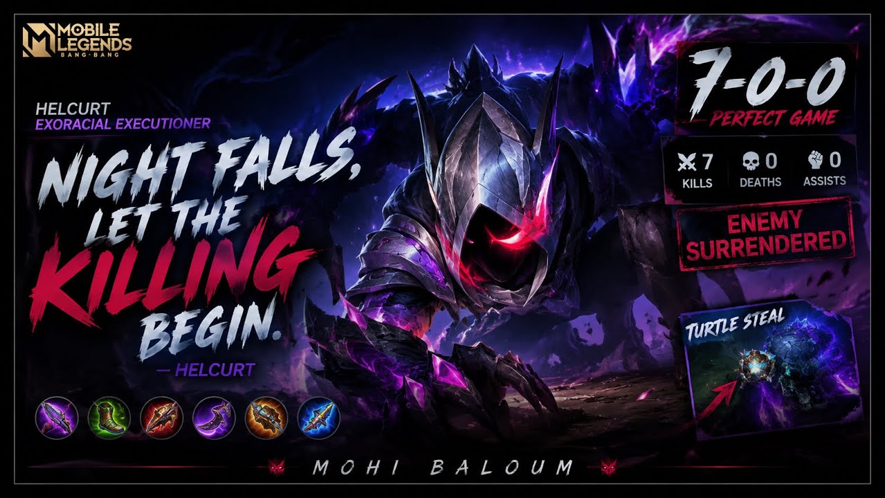 ЁЯМС They Never Saw Helcurt ComingтАж | Mobile Legends background