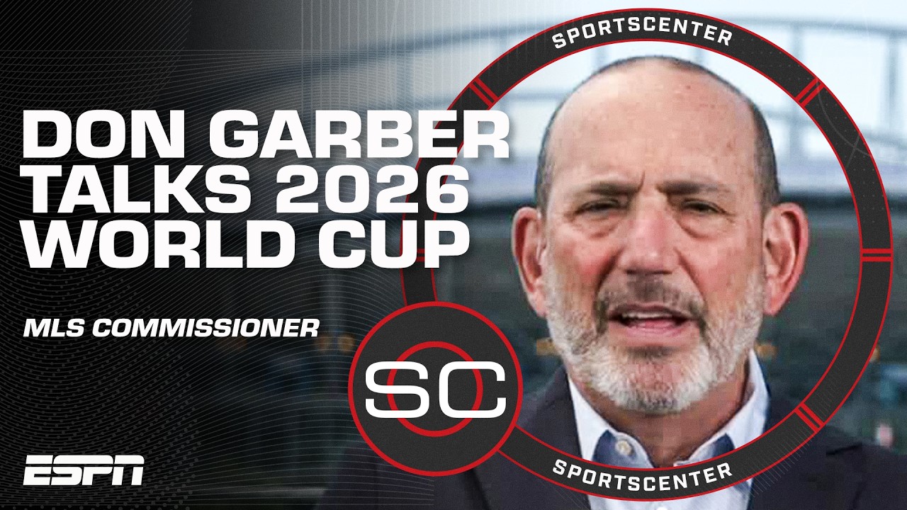 MLS Commissioner Don Garber on the World Cup and the growth of soccer in the USA ⚽️ | SportsCenter background