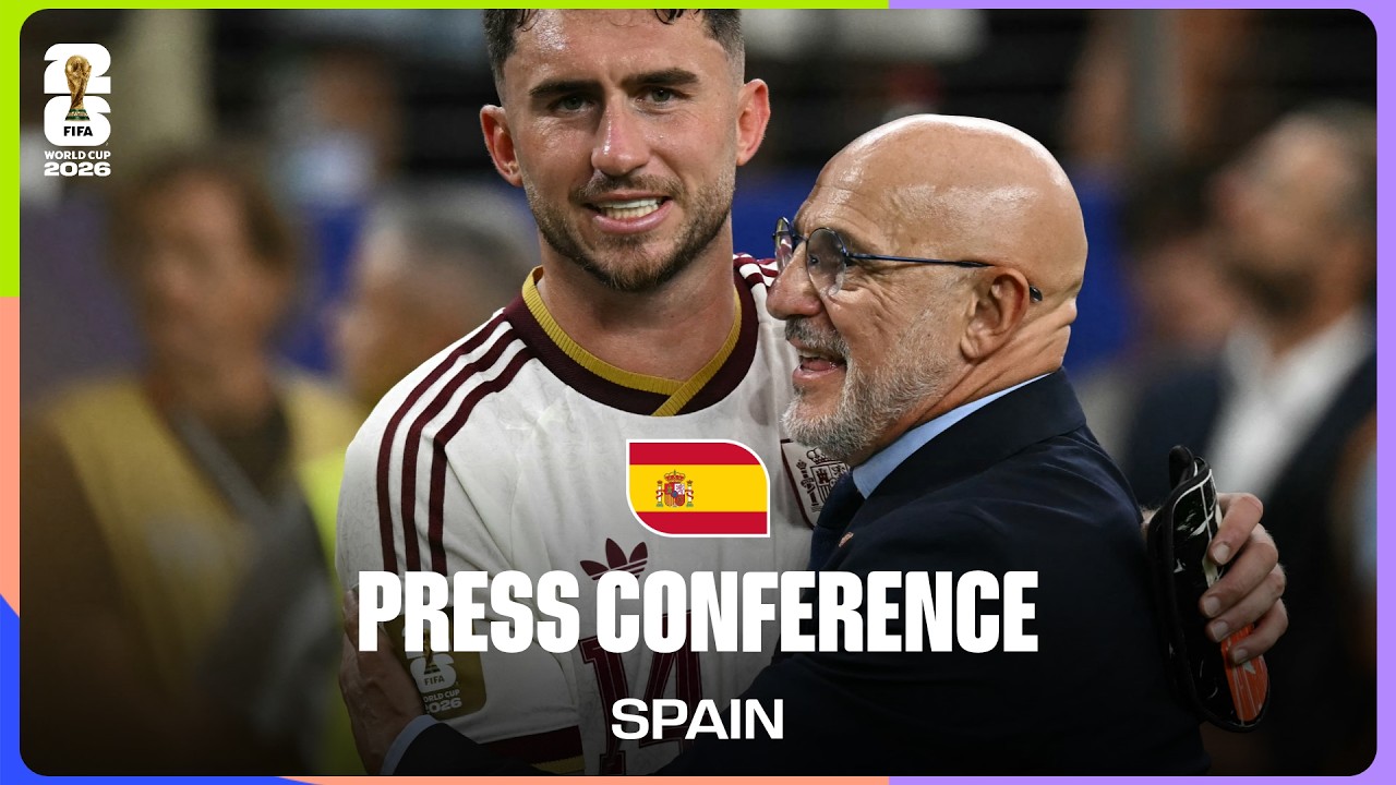 Post-Match Press Conference: Spain's Luis de la Fuente On 1-0 Win Over Portugal background