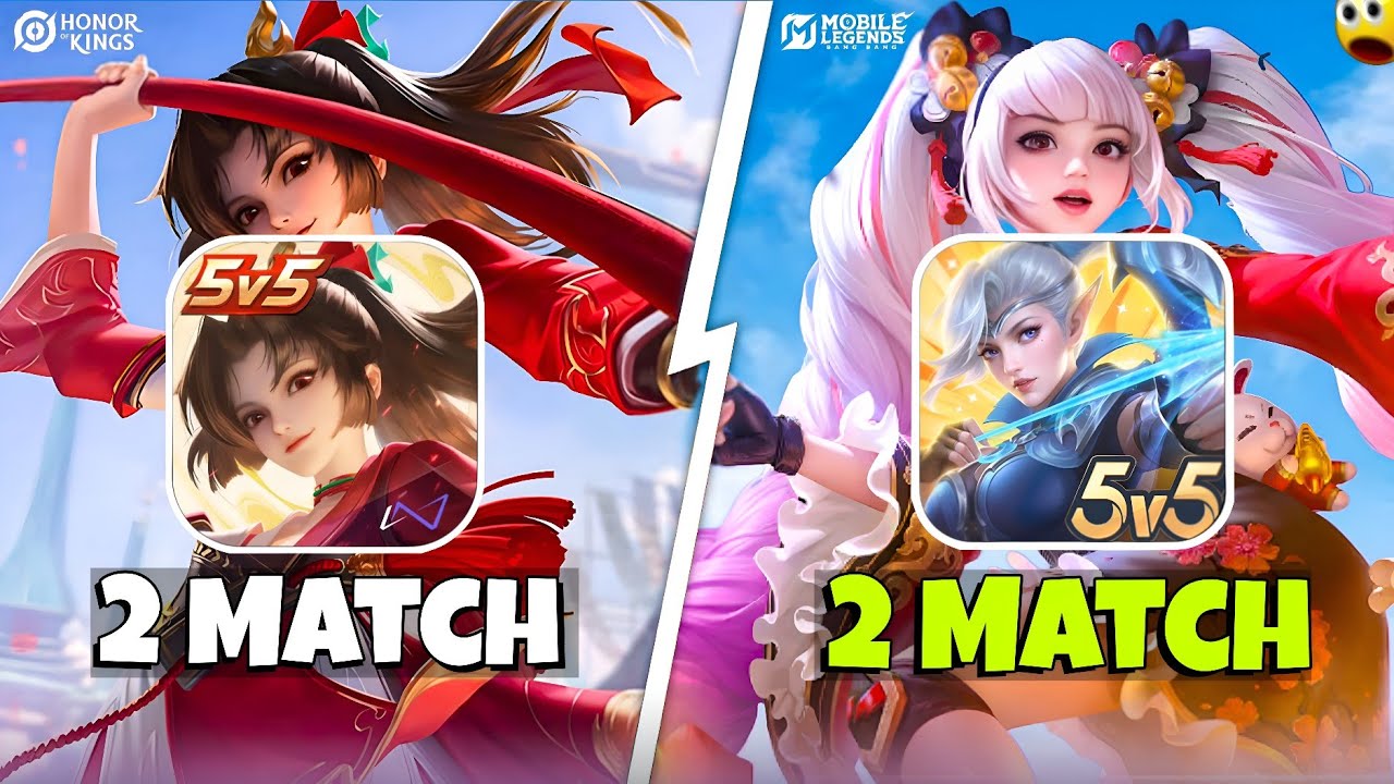 HONOR OF KINGS vs MOBILE LEGENDS 🤔 background