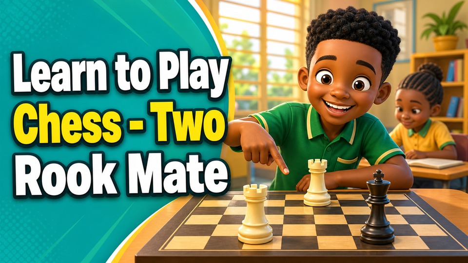 Learn to Play Chess - Two Rook Mate | Kids Academy