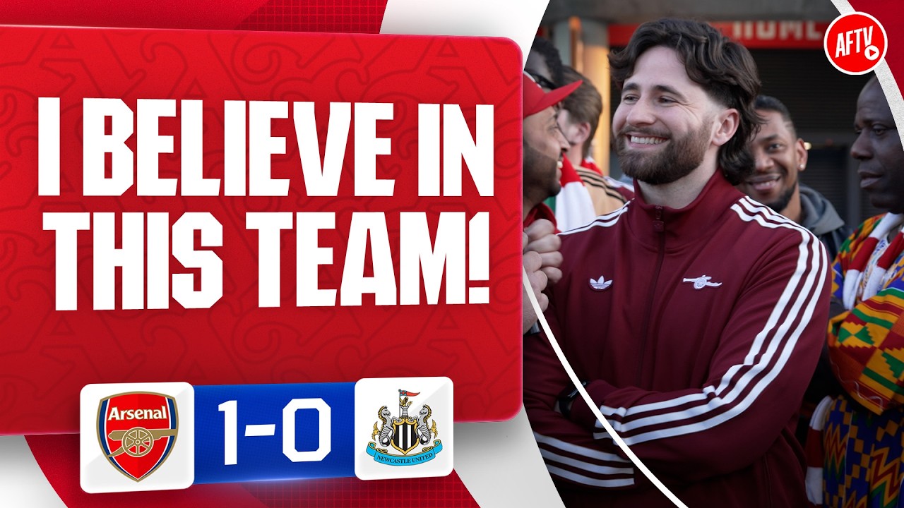 I Believe In This Team (Christian) | Arsenal 1-0 Newcastle background