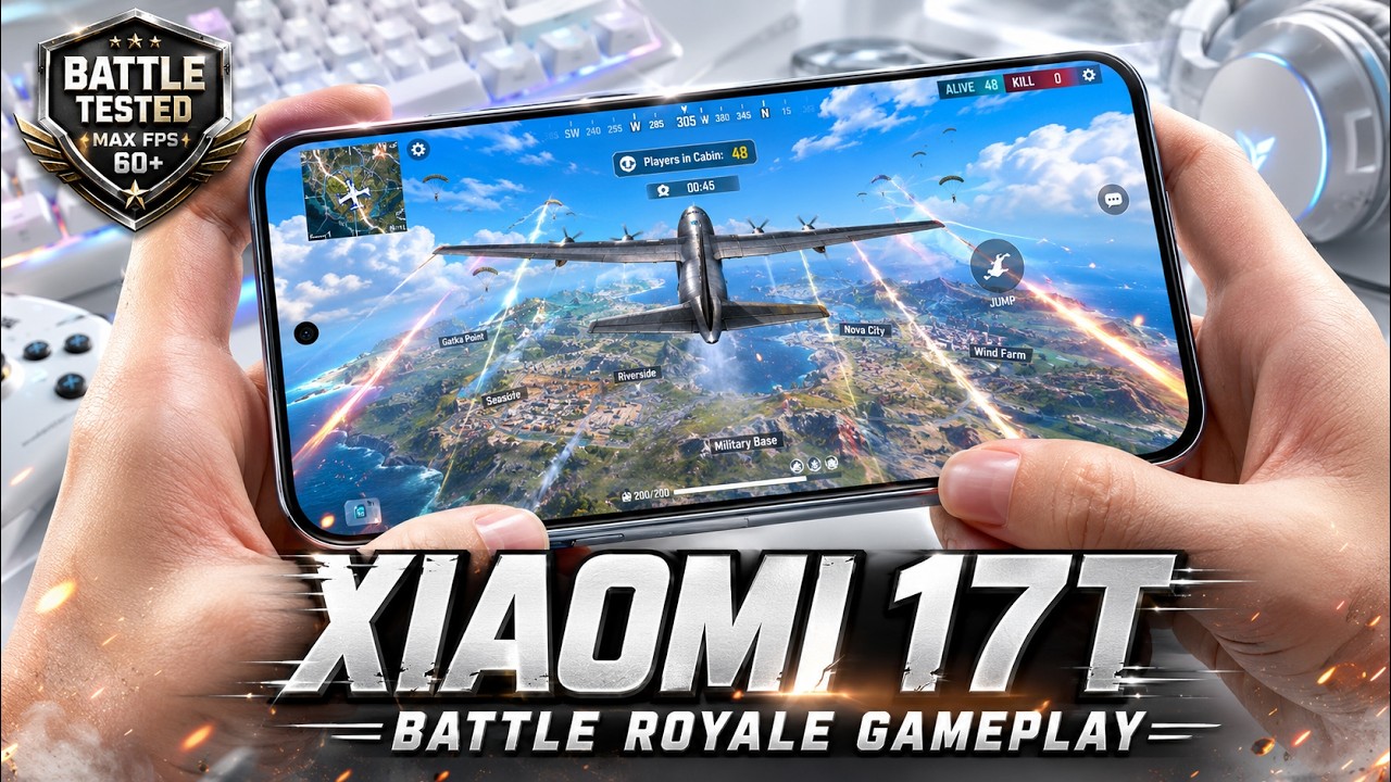 XIAOMI 17T test game Free Fire Mobile | Dimensity 8500-Ultra, Mali-G720 background