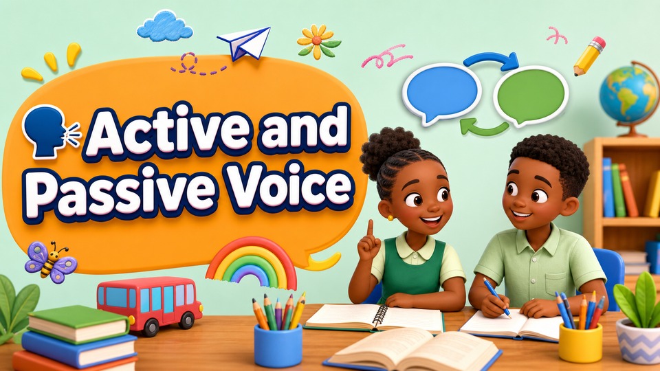 🗣️ Active and Passive Voice | Rules, Examples & Easy Explanation