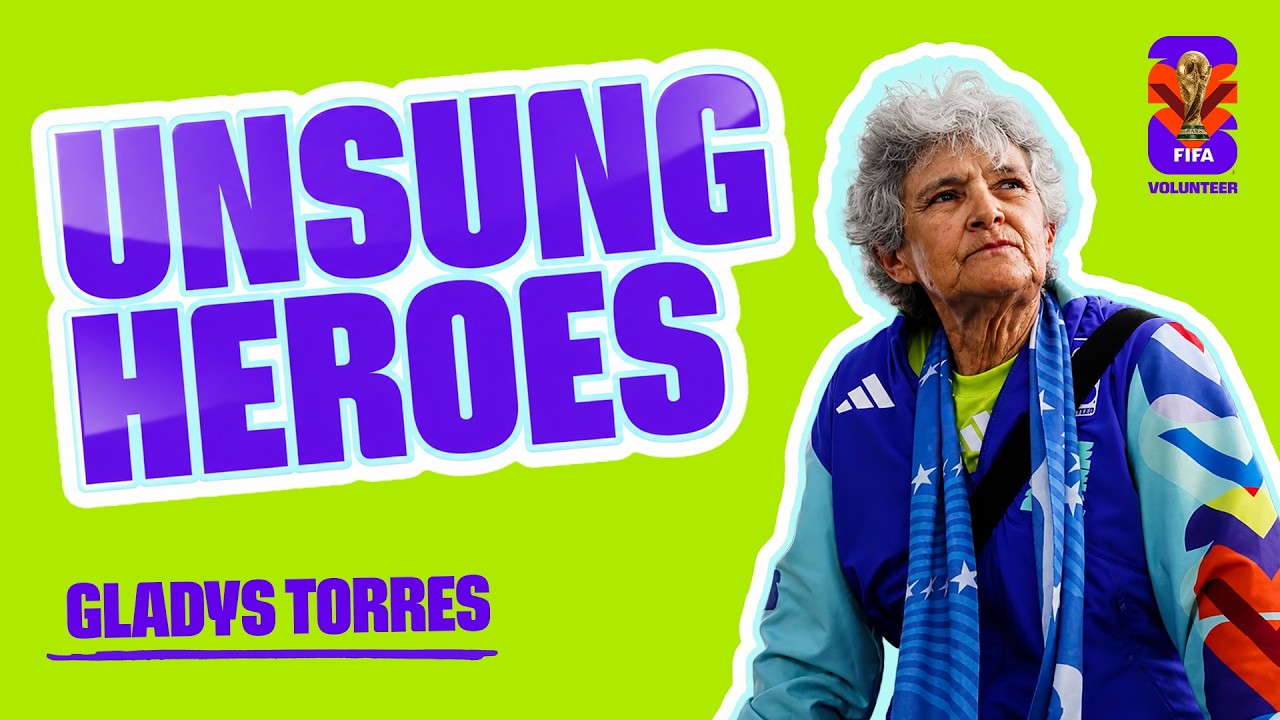 Unsung Hero Gladys Torres dreams of five more FIFA World Cups background