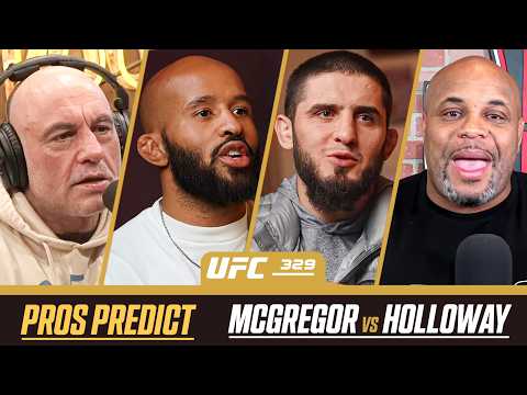 MMA Experts PREDICT Conor McGregor vs. Max Holloway 2 | UFC 329 background