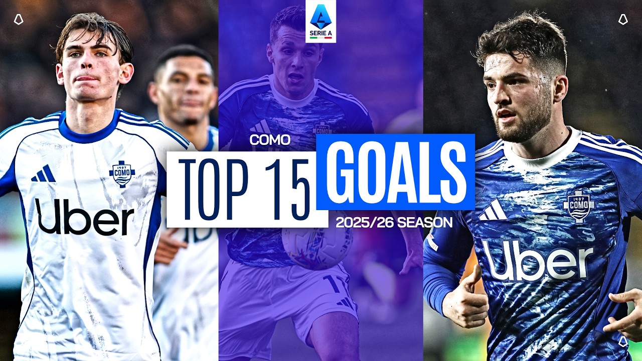 The Best Como Goals Of The Season ⚽ | Serie A 2025/26 background