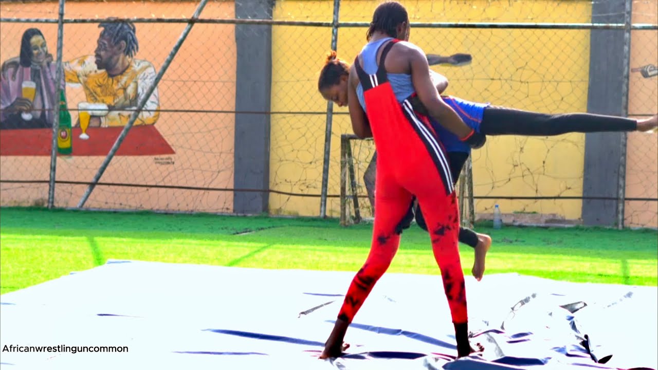 Nwadi vs Tallpresh — AWU Women Wrestling Full Match | Nwadi ‘s Leg Plan Goes Mid-Air! 😀 Who Wins? background