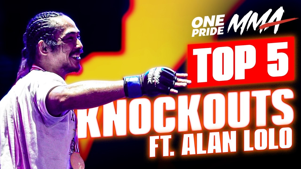 Mesin K.O Asal Poso! K.O BRUTAL dari Alan Darmawan di One Pride MMA background