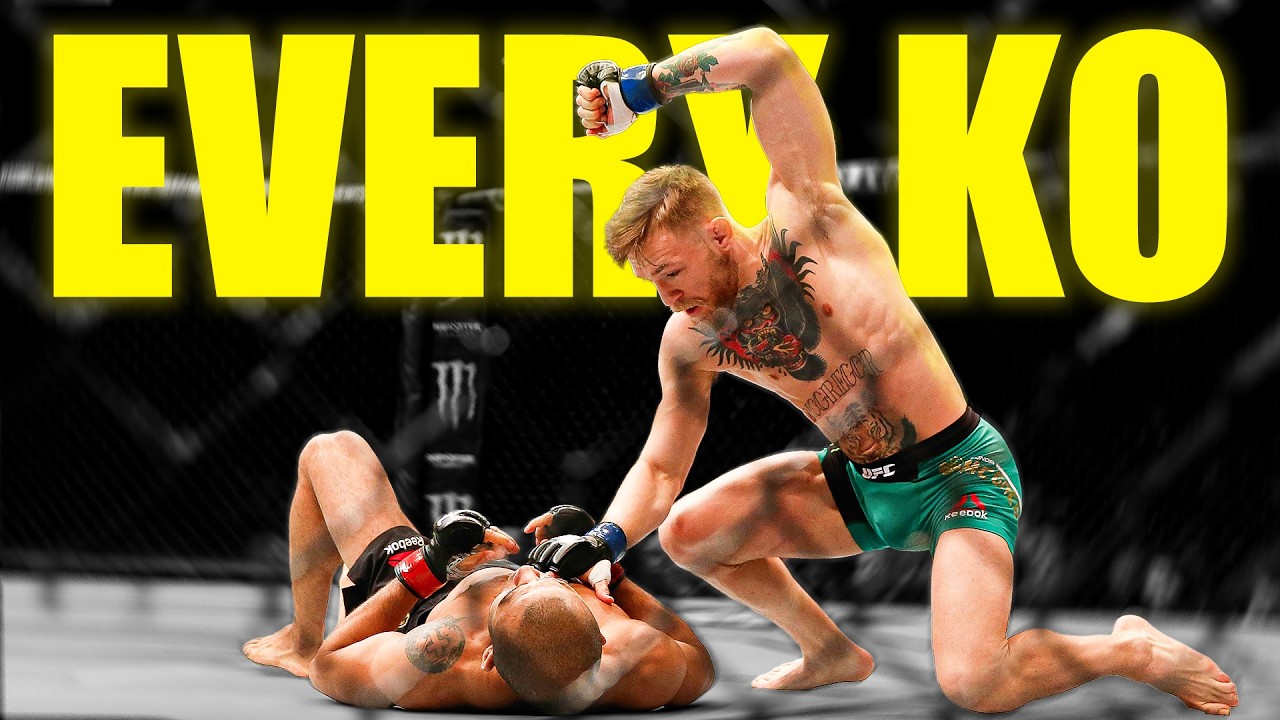 Every Conor McGregor KO background
