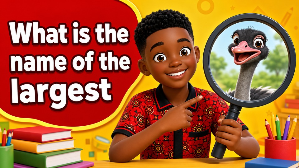 What is the name of the largest bird in the world which can be found in some African countries?