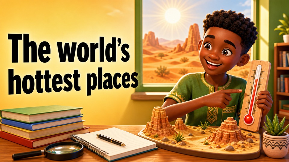The world's hottest places