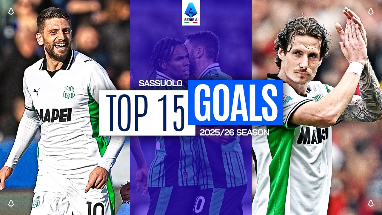 The Best Sassuolo Goals Of The Season ⚽ | Serie A 2025/26 background