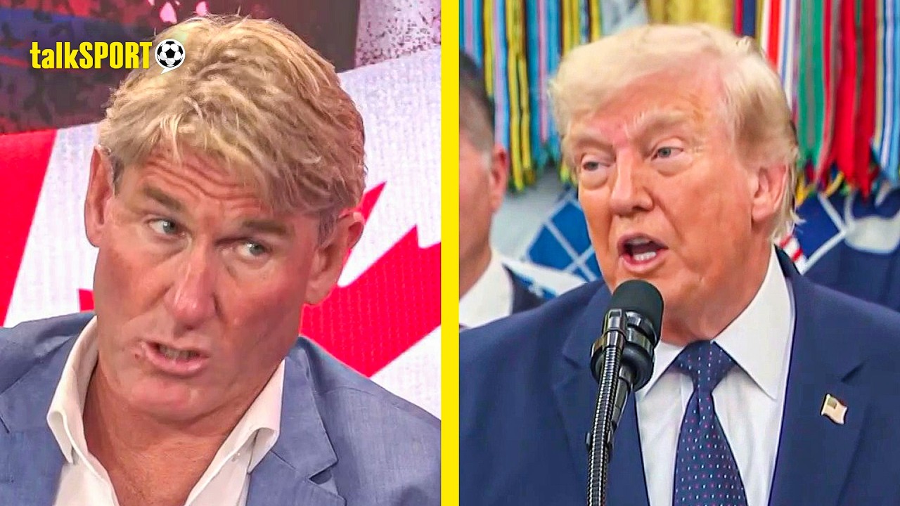 "IF HE IS TO BE BELIEVED..." Simon Jordan's SCATHING RANT after Donald Trump's REVEALING INTERVIEW! background