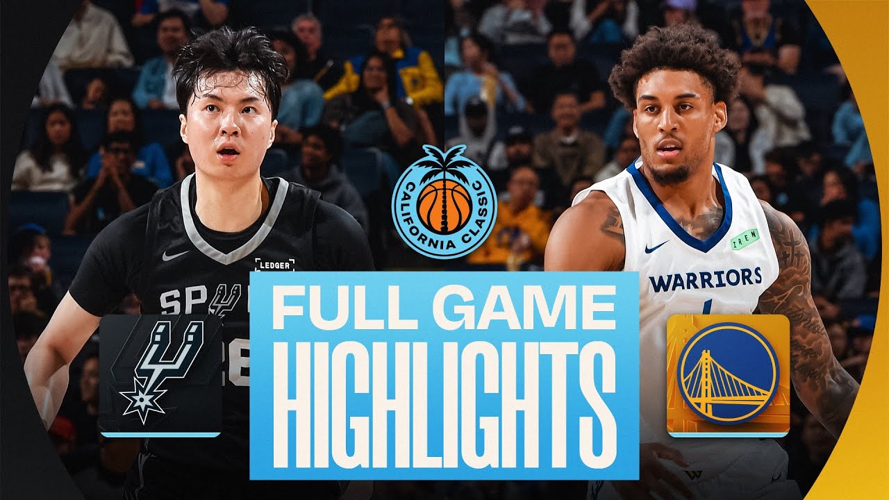 SPURS vs WARRIORS GOLD | CALIFORNIA CLASSIC | FULL GAME HIGHLIGHTS | July 5, 2026 background