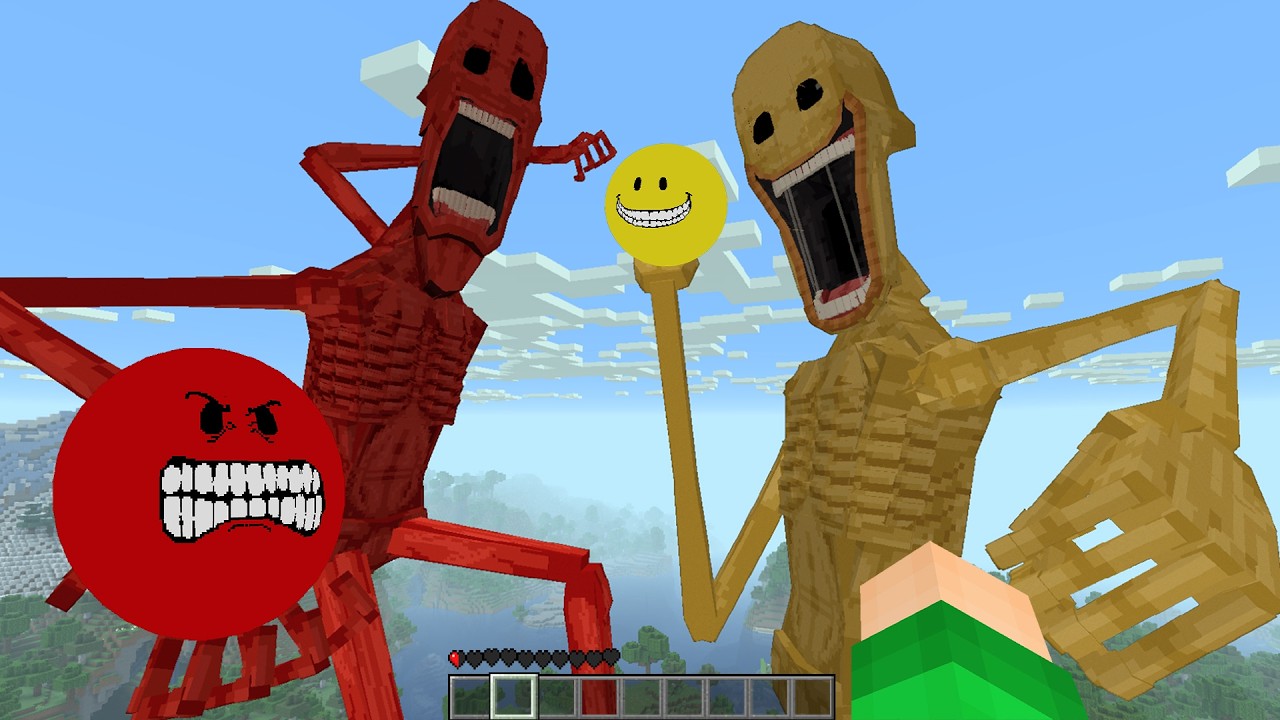VERITY VS CRUELITY Horror Mod In Minecraft background