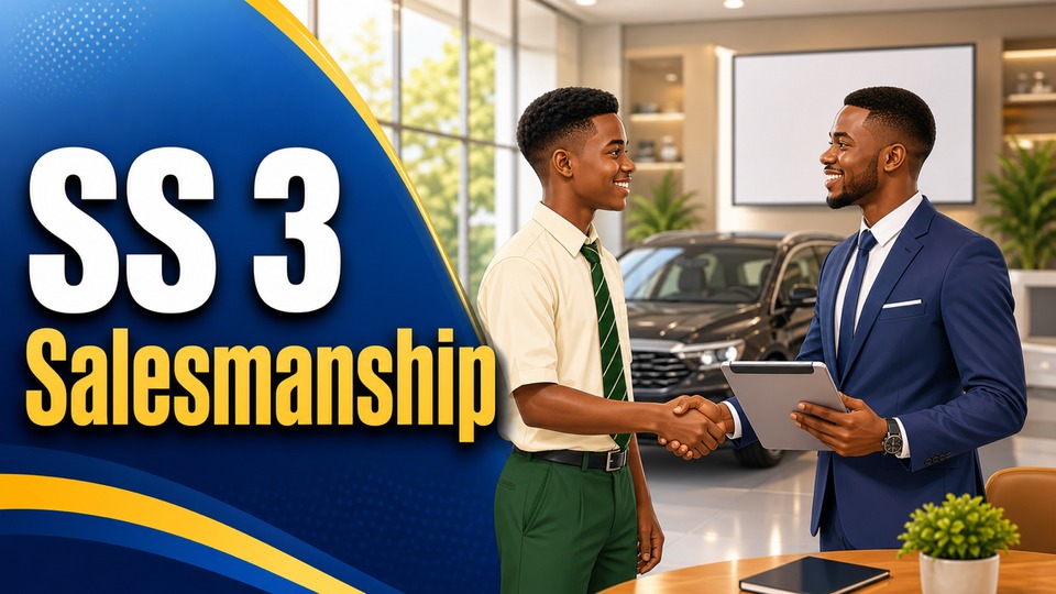 SS3 Salesmanship background