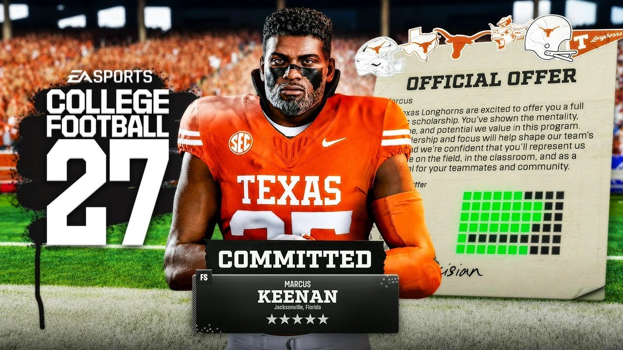 College Football 27 Road to Glory: #1 Safety in the Nation background
