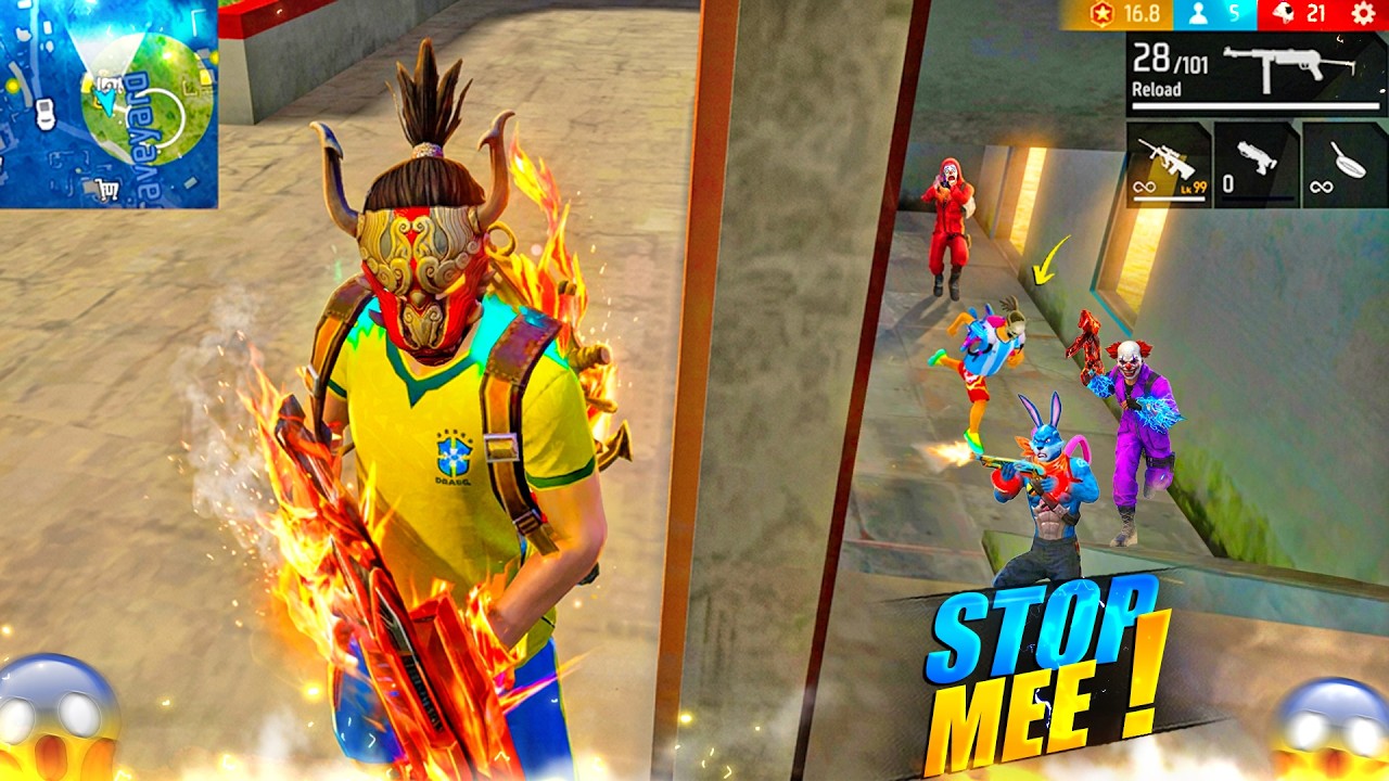 TRYING THE NEW EVO AUG AND SKYDIVE 🤯 SOLO VS SQUAD 25 KILL - GARENA FREE FIRE - PK GAMERS #freefire background