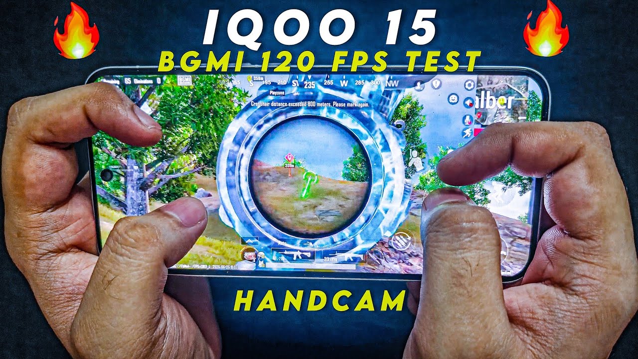 IQOO 15 🔥 HANDCAM & BGMI 120 FPS TEST GAMING REVIEW #iqoo #iqoo15 #oneplus #oneplus15 background
