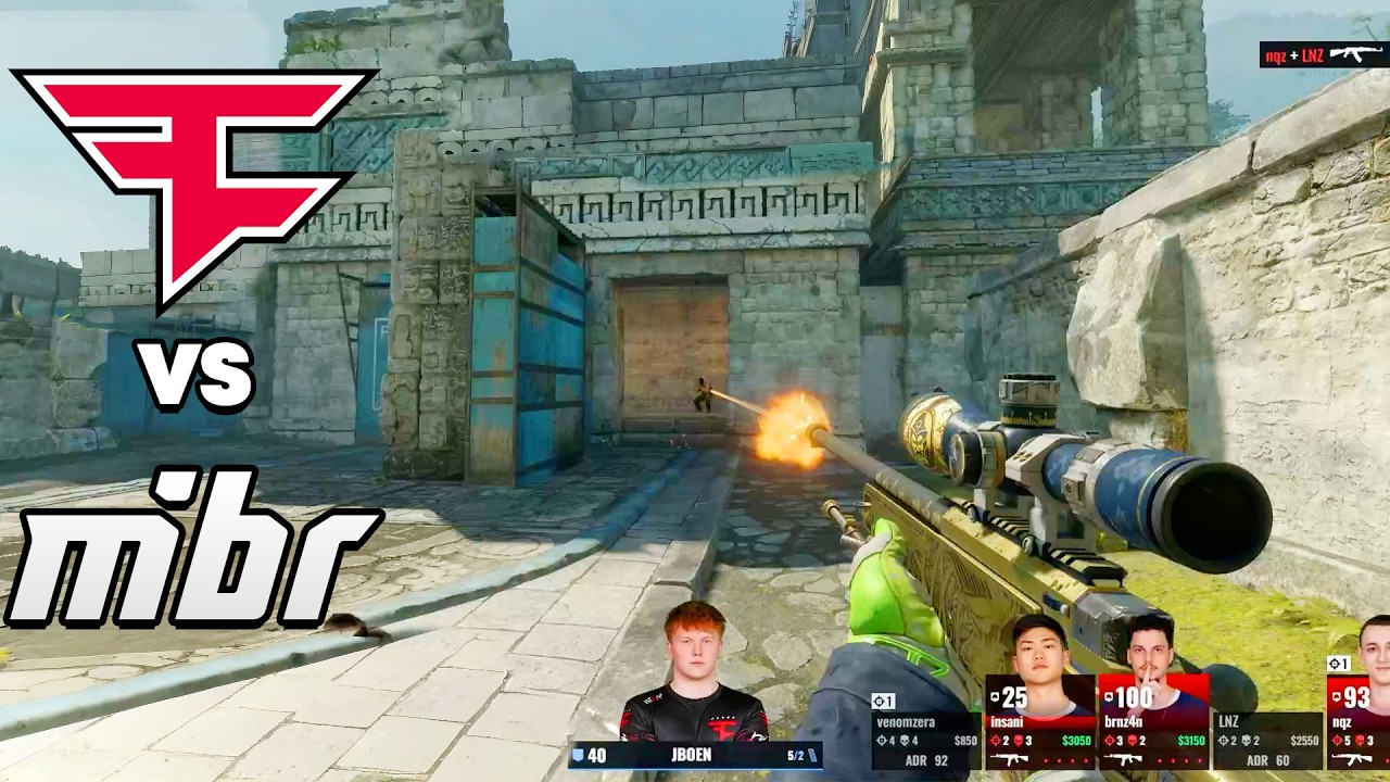 NEW FAZE VS MIBR - HIGHLIGHTS - XSE Guangzhou | CS2 background