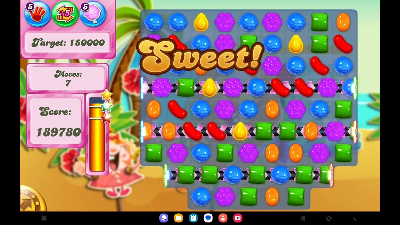 Candy crush saga old version modded gameplay #161 background