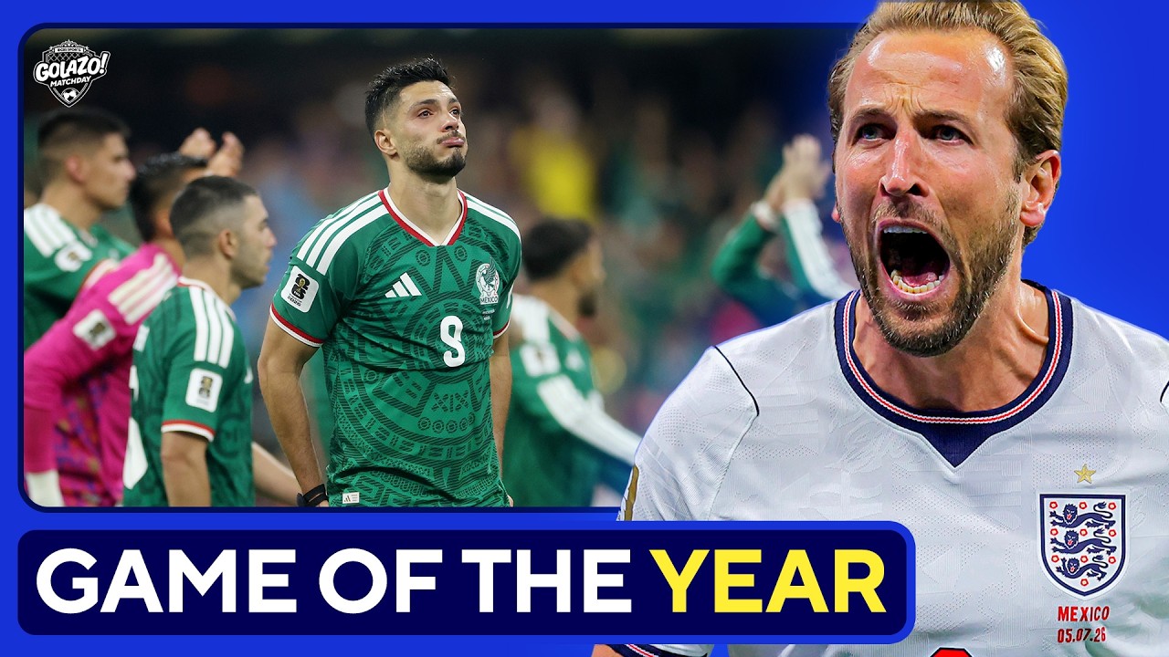 England vs. Mexico DELIVERS on World Cup Expectations | Full Recap + Reaction background