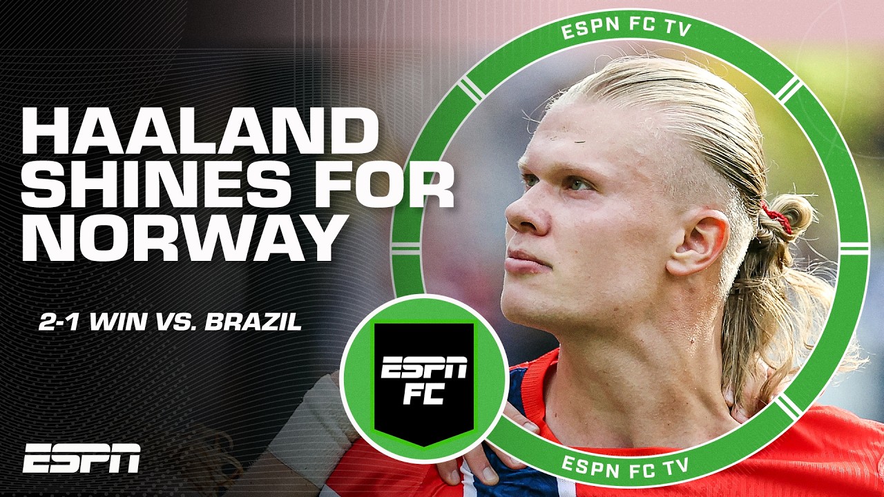 Will Erling Haaland win the Golden Boot? ЁЯСА Norway advance to World Cup Quarterfinals | ESPN FC background